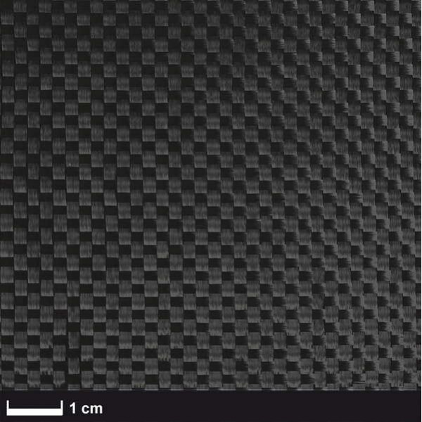 Carbon 160 g/m² , Vierkant spread, 100 cm breed