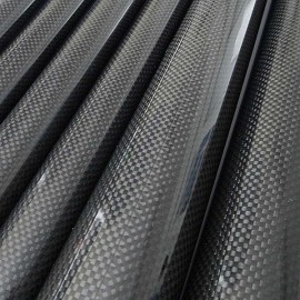 Carbon / Kevlar Buis Gewikkeld, PW, (3K)