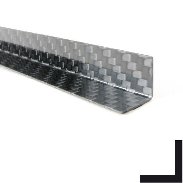 Carbonvezel hoekprofiel Carbonvezel hoekprofiel