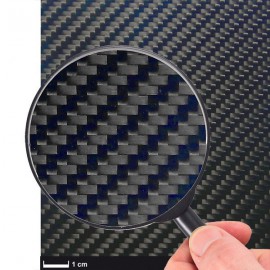 Carbonvezel plaat  ECOTECH™, 350 x 150 mm