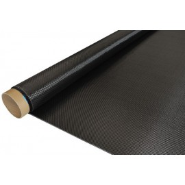 Carbon Weefsel 200 g/m² (aero), 100 cm breed,  vierkant geweven