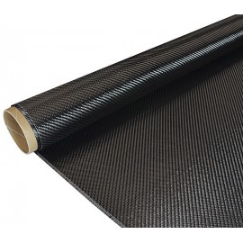 Carbon Weefsel 245 g/m² (aero),100 cm breed,  keper geweven