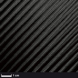Carbon Weefsel 285 g/m² keper geweven, breedte 100 cm