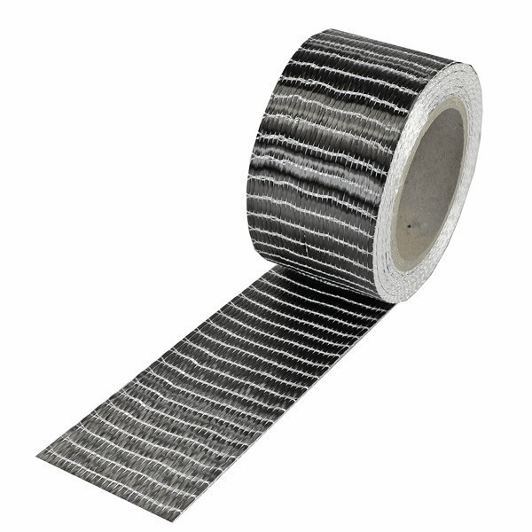 Carbonvezel tape 250 g/m² uni 50 mm plain geweven