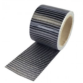 Carbonvezel tape 250 g/m² uni 75 mm plain geweven