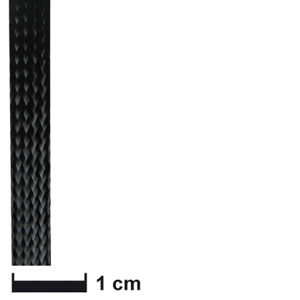 Carbonvezel slang gevlochten 5 mm stretched Carbonvezel slang gevlochten 5 mm stretched