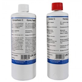 Epoxyhars C + Verharder C (set van 2 componenten)