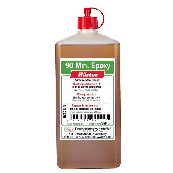 90 Minuten Epoxy (Verharder), 960 gr 90 Minuten Epoxy (Verharder), 960 gr