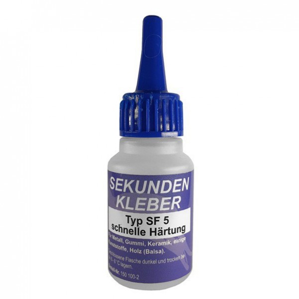 Secondelijm type SF 5 lage viscositeit Secondelijm type SF 5 lage viscositeit